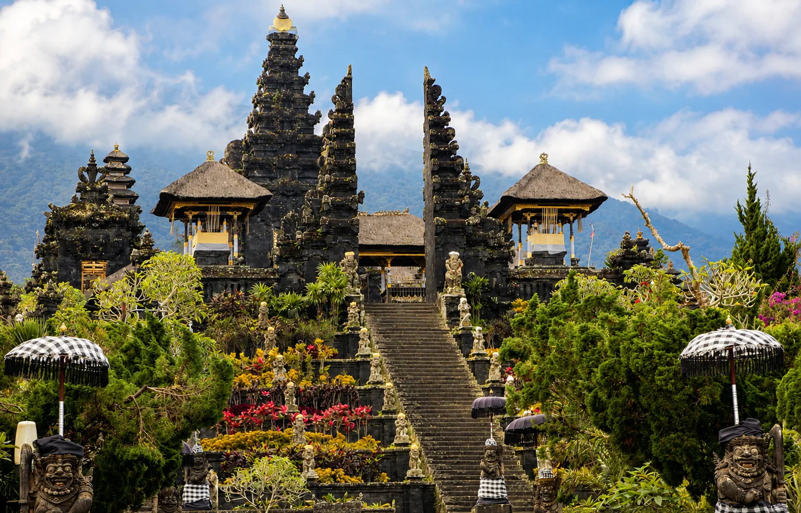 Tour por el este de Bali con templos y terrazas de arroz