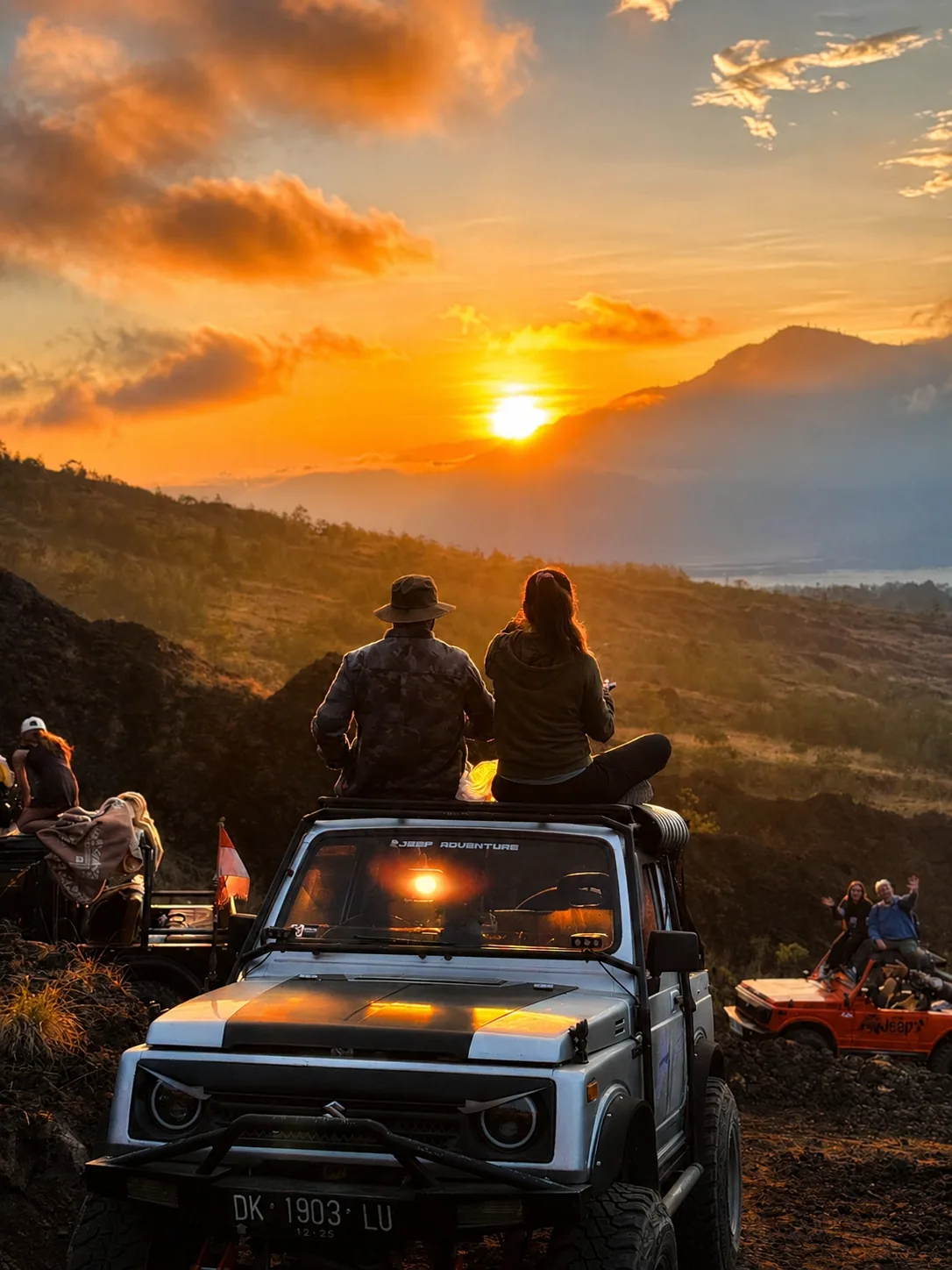 Jeep zum Sonnenaufgang am Mount Batur