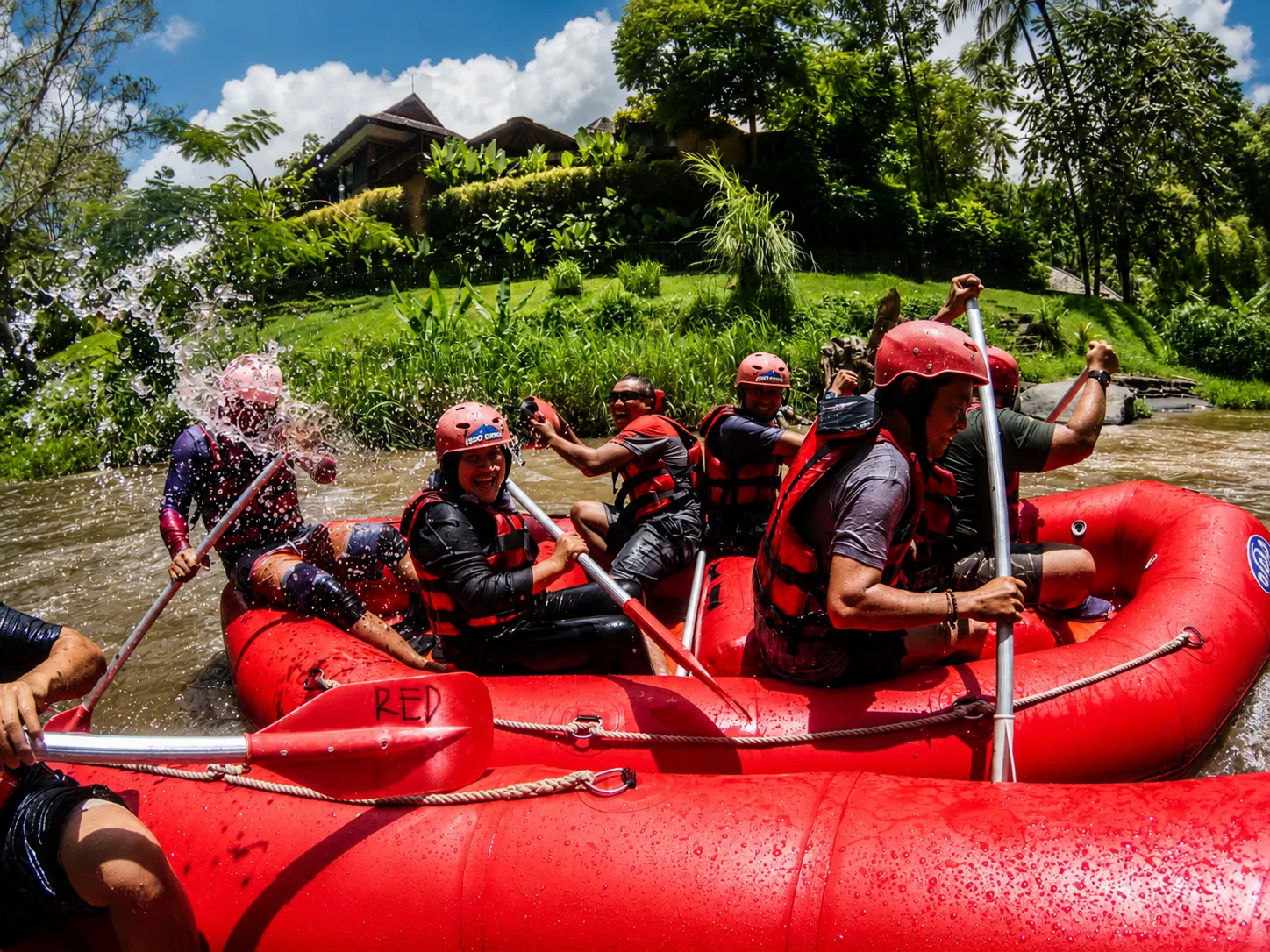 Rafting on the Ayung River in Ubud