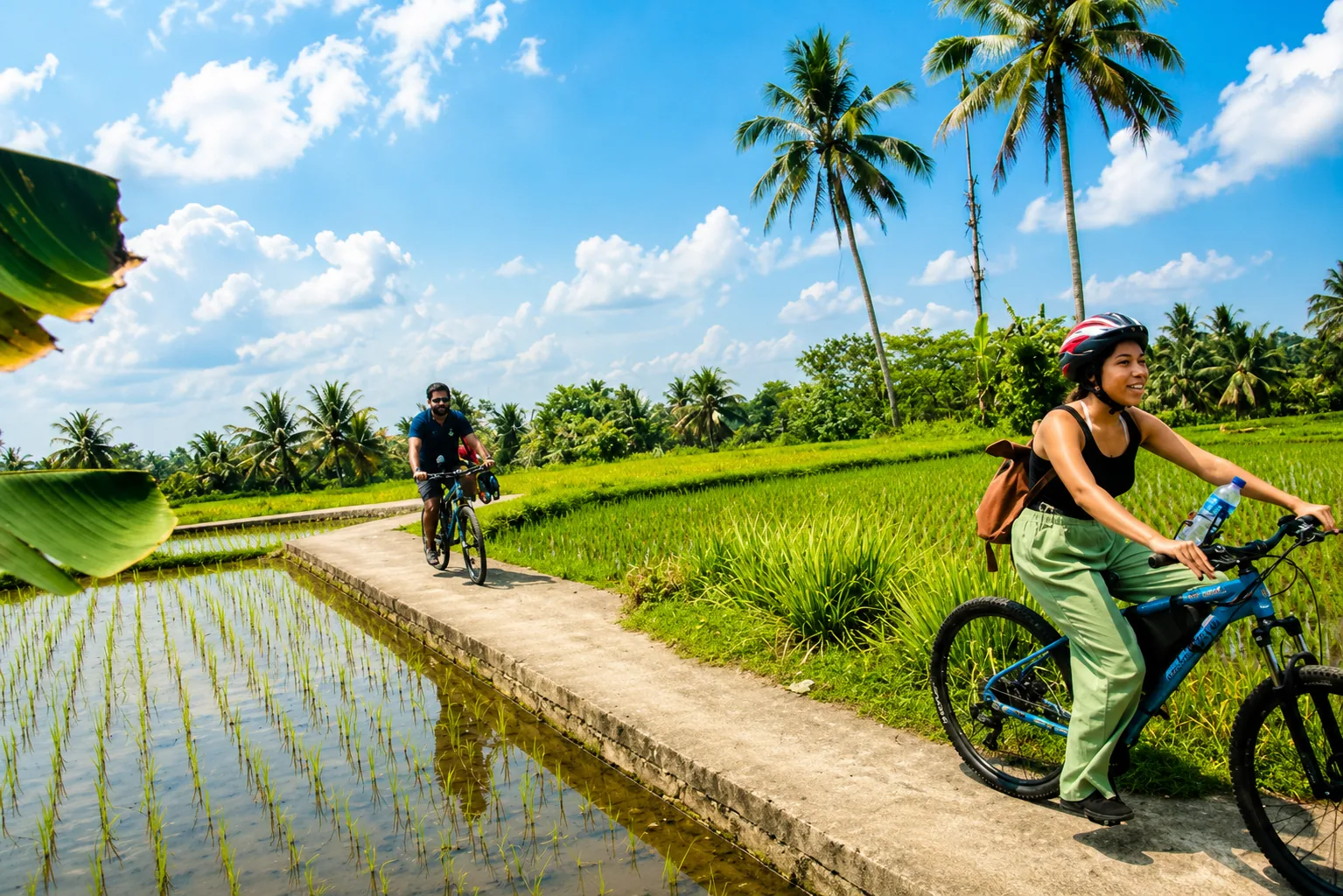 Tour en e-bike dans les rizières de Tegallalang